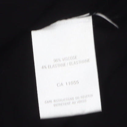 Fenn Wright Manson Women's Black Short Sleeve Top L