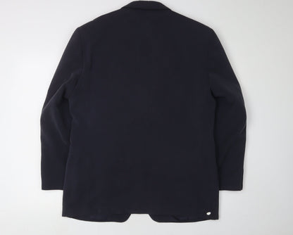 Mens UK Size 40 Marks and Spencer Regular Blue Suit Jacket