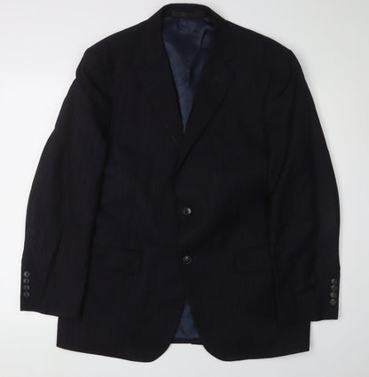 Mens UK Size 42 Marks and Spencer Regular Navy Suit Jacket