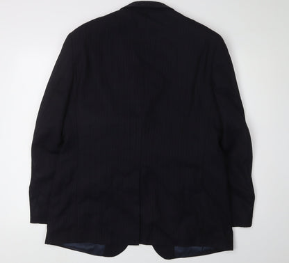 Mens UK Size 42 Marks and Spencer Regular Navy Suit Jacket