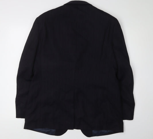 Mens UK Size 42 Marks and Spencer Regular Navy Suit Jacket