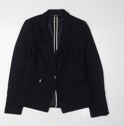 Next Women's Black Suit Jacket UK 10 Regular Fit