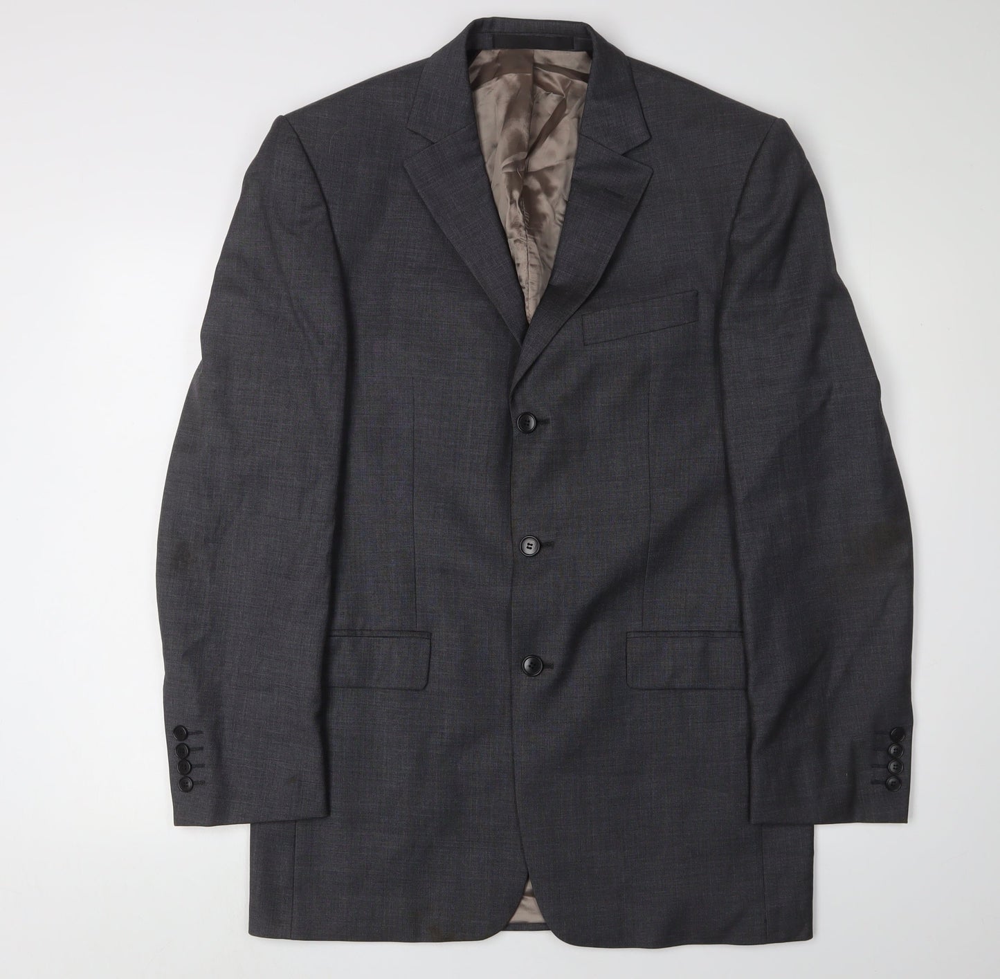 Mens UK Size 38 Marks and Spencer Regular Black Suit Jacket