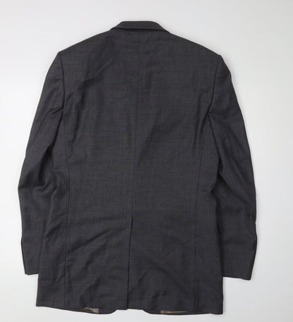 Mens UK Size 38 Marks and Spencer Regular Black Suit Jacket