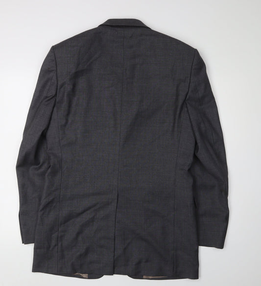 Mens UK Size 38 Marks and Spencer Regular Black Suit Jacket