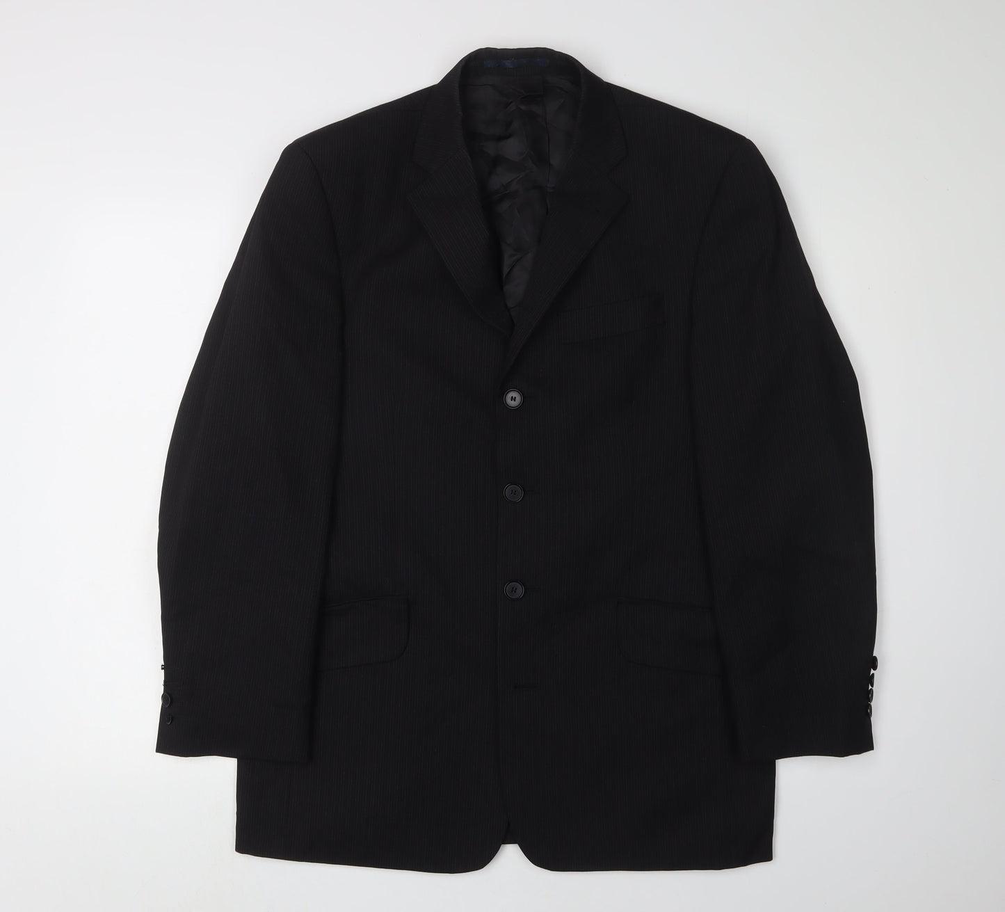 Mens UK Size 38 NEXT Regular Black Suit Jacket