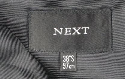 Mens UK Size 38 NEXT Regular Black Suit Jacket