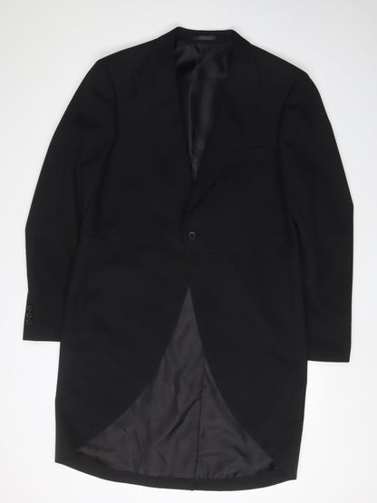 Mens UK Size 42 Taylor & Wright Regular Black Suit Jacket