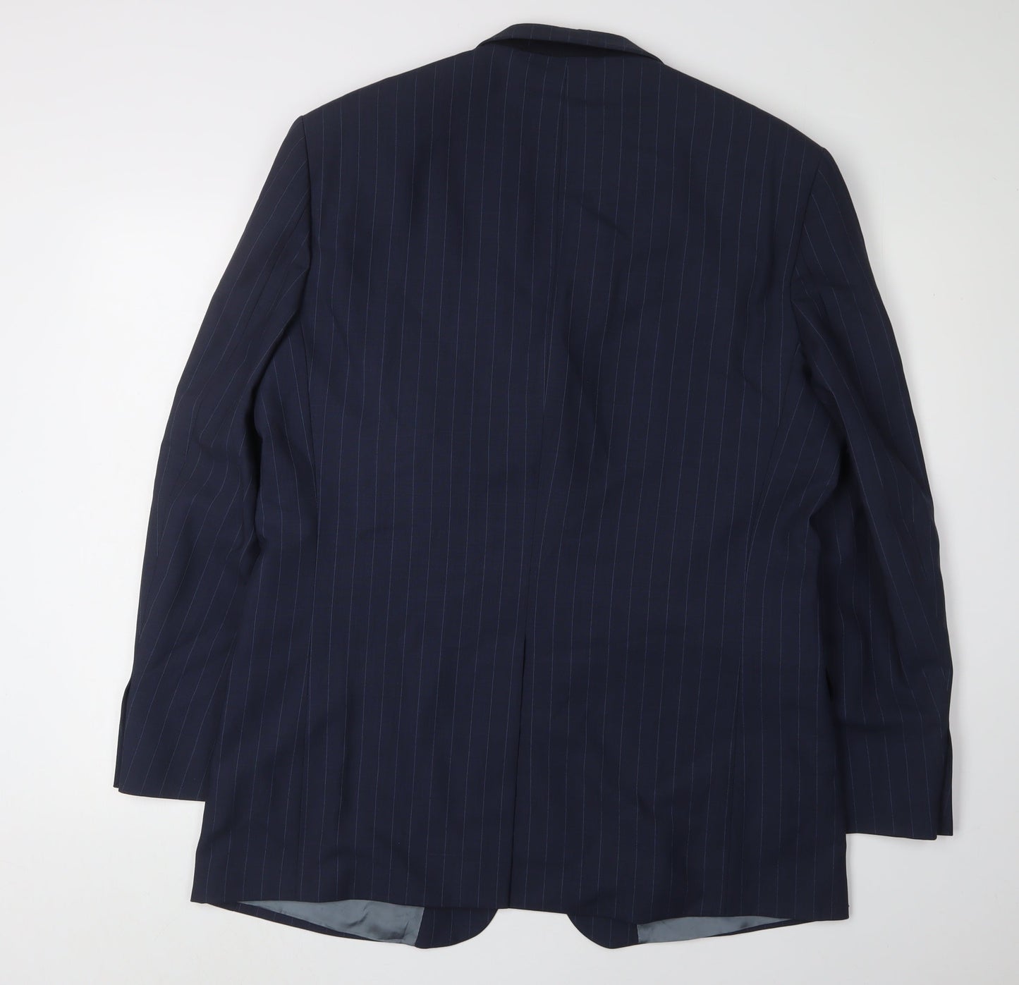 Mens UK Size 42 Marks and Spencer Regular Blue Suit Jacket