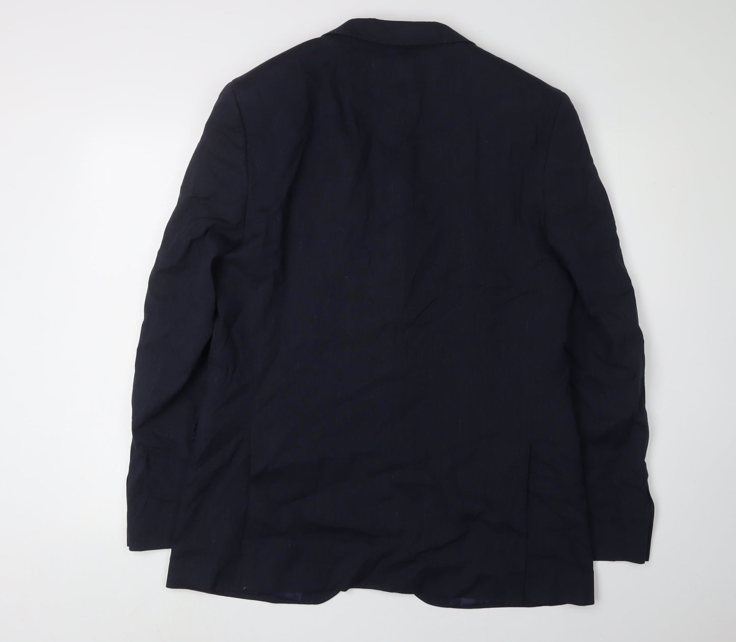 Mens UK Size 40 Marks and Spencer Regular Blue Suit Jacket