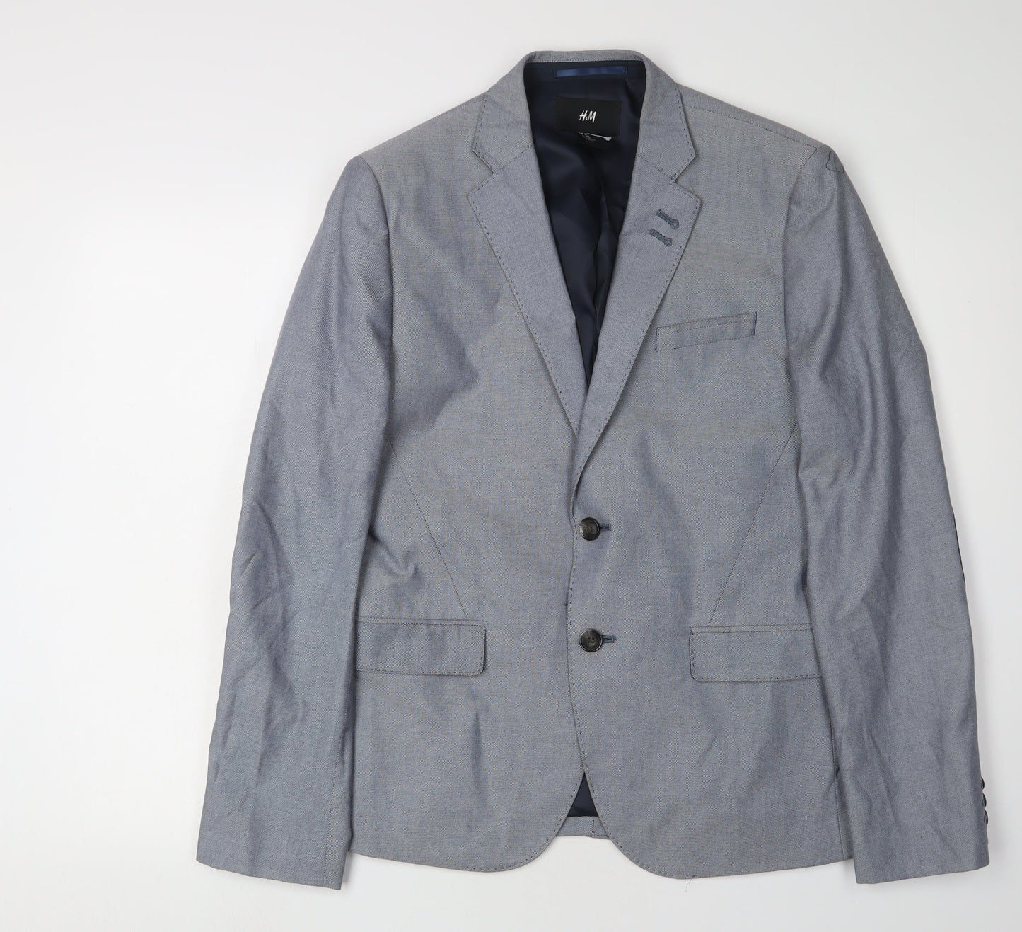 Mens UK Size 36 H&M Regular Grey Suit Jacket