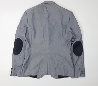 Mens UK Size 36 H&M Regular Grey Suit Jacket
