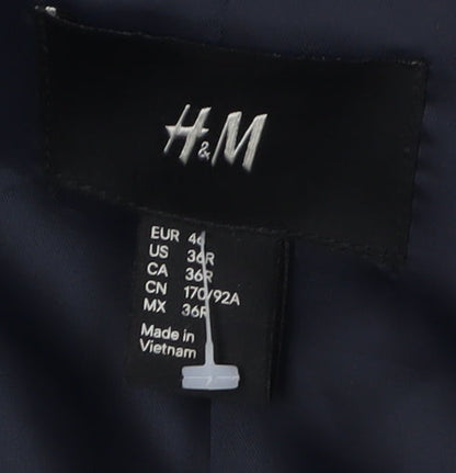 Mens UK Size 36 H&M Regular Grey Suit Jacket