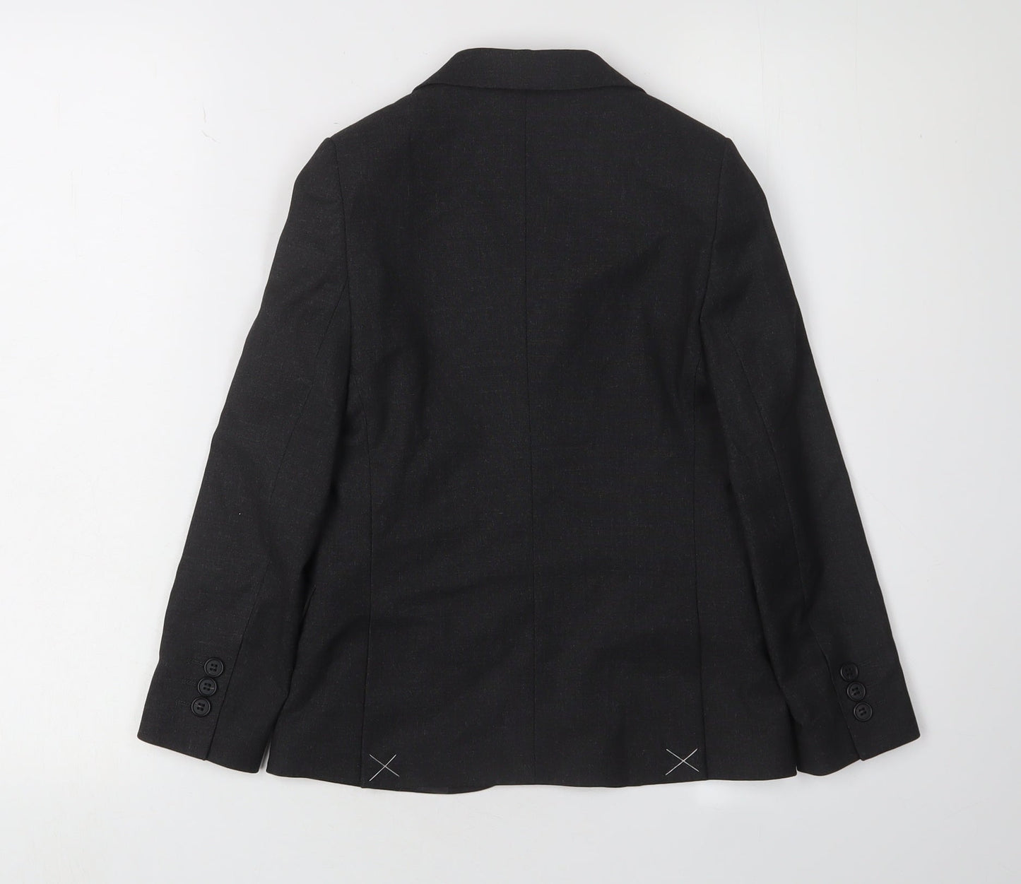 Marks and Spencer Boys Black Suit Jacket 7-8 Years