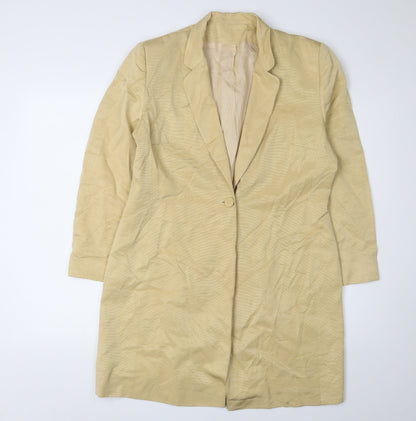 Womens UK Size 14 Richards Petites Beige Blazer