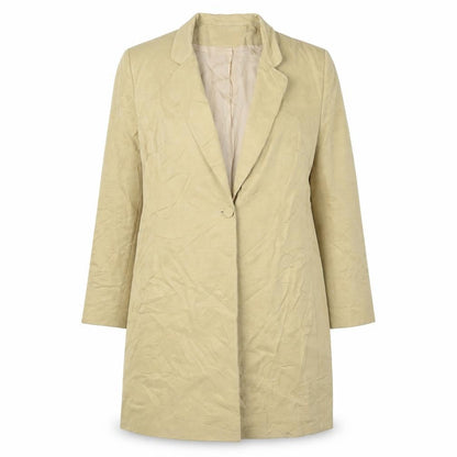 Womens UK Size 14 Richards Petites Beige Blazer