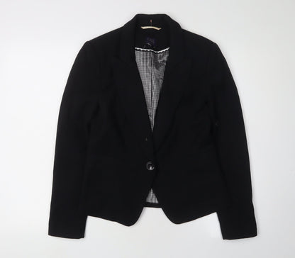 Marks and Spencer Women's Black Suit Jacket, Size 10