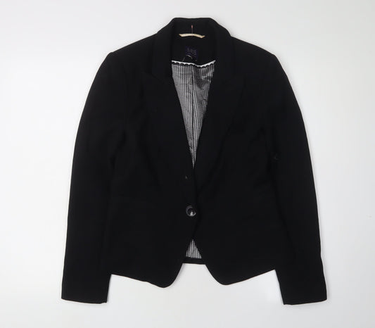 Marks and Spencer Women's Black Suit Jacket, Size 10