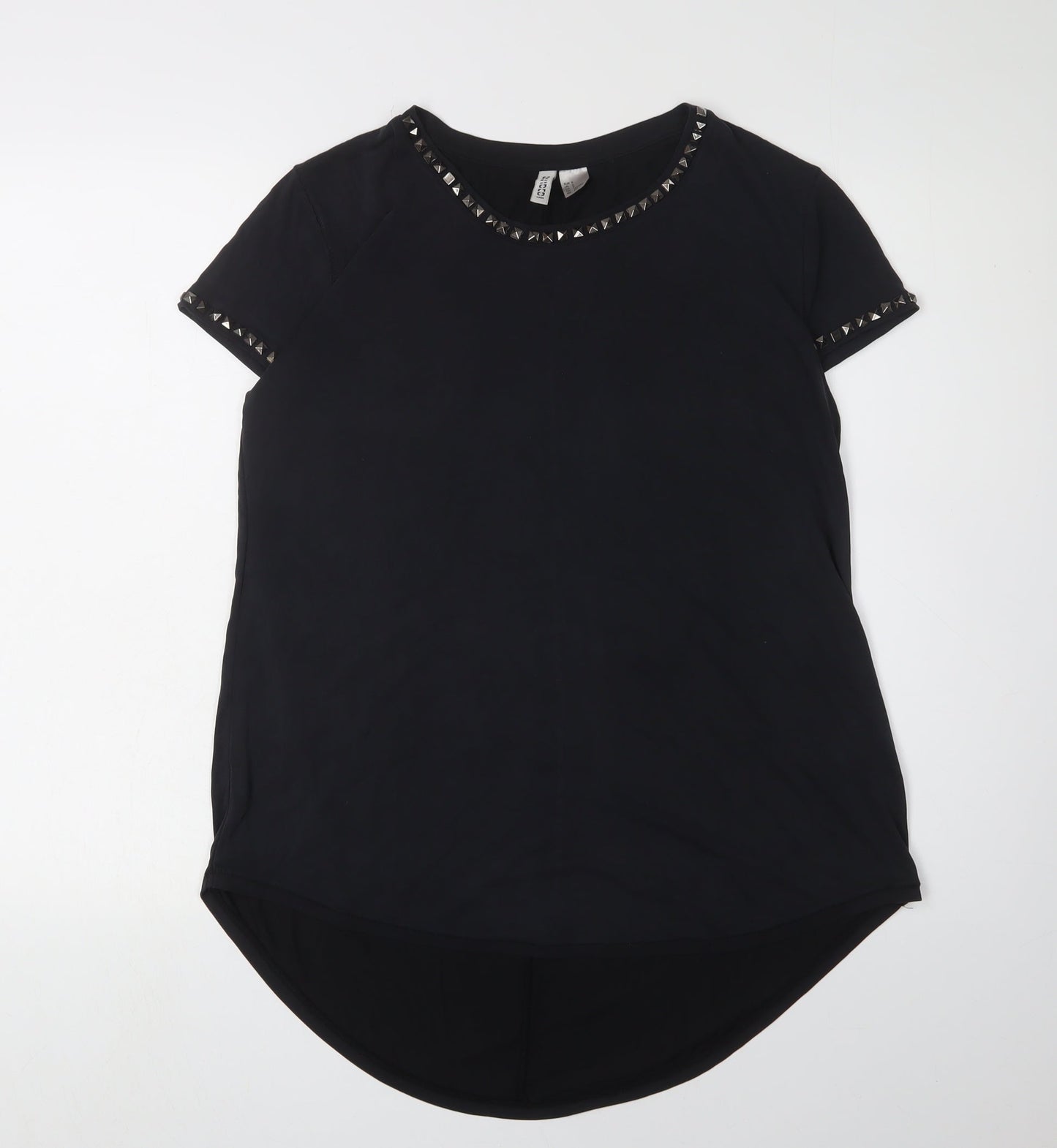 Womens UK Size 8 H&M Black  T-Shirt