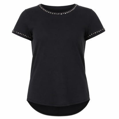 Womens UK Size 8 H&M Black  T-Shirt