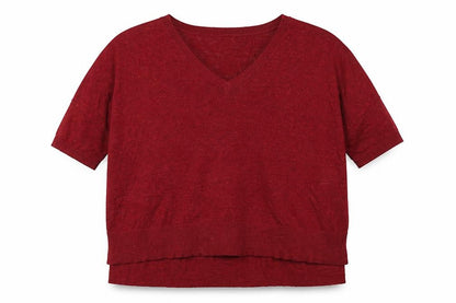 Womens UK Size S Phase Eight Red Pullover Jumper