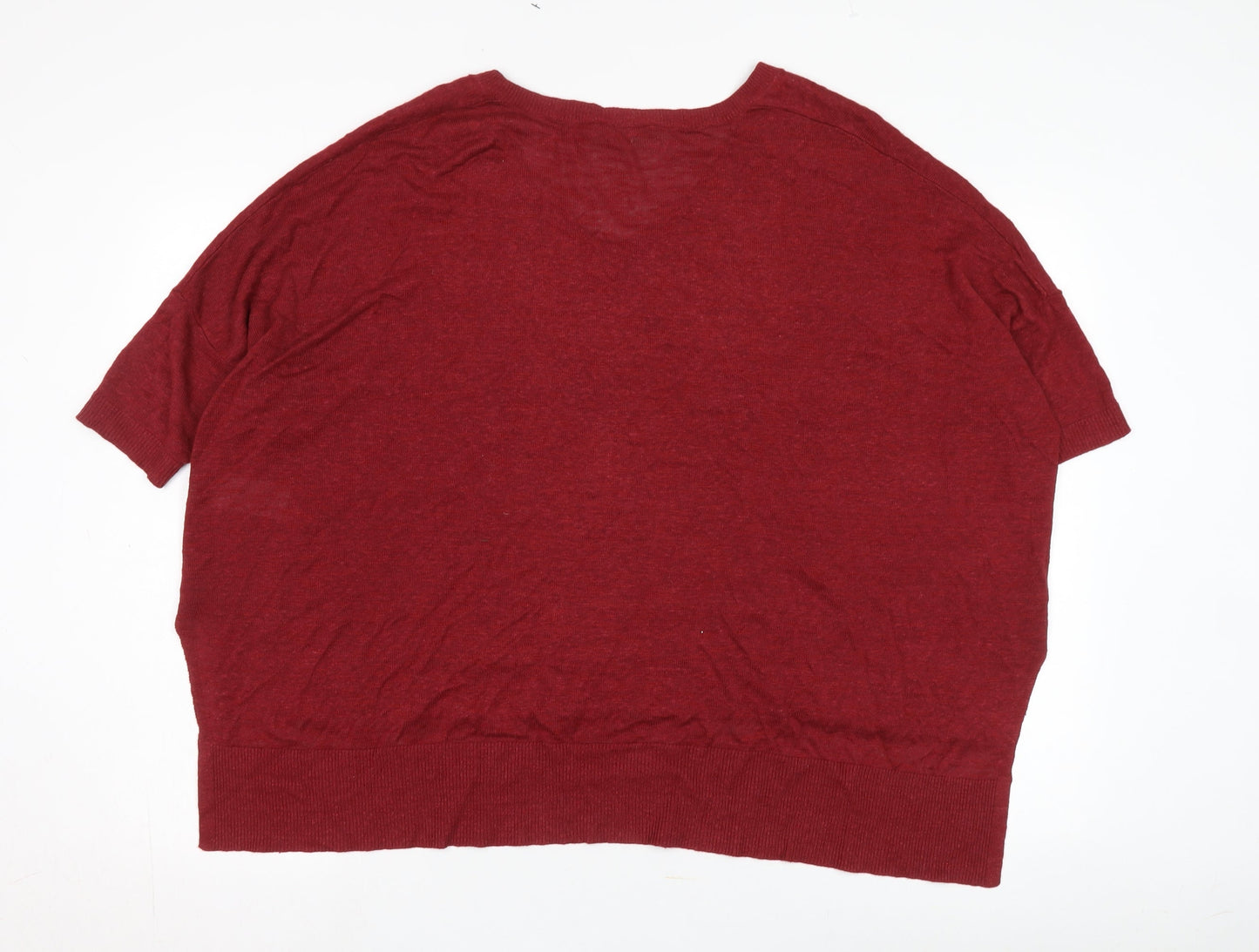 Womens UK Size S Phase Eight Red Pullover Jumper