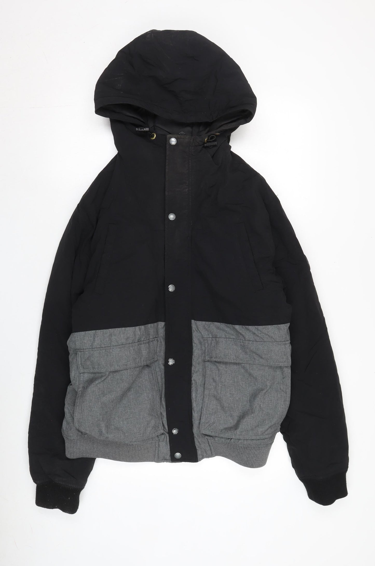 Mens UK Size L SoulCal & Co Black Puffer Jacket