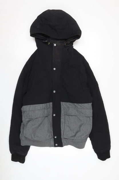 Mens UK Size L SoulCal & Co Black Puffer Jacket