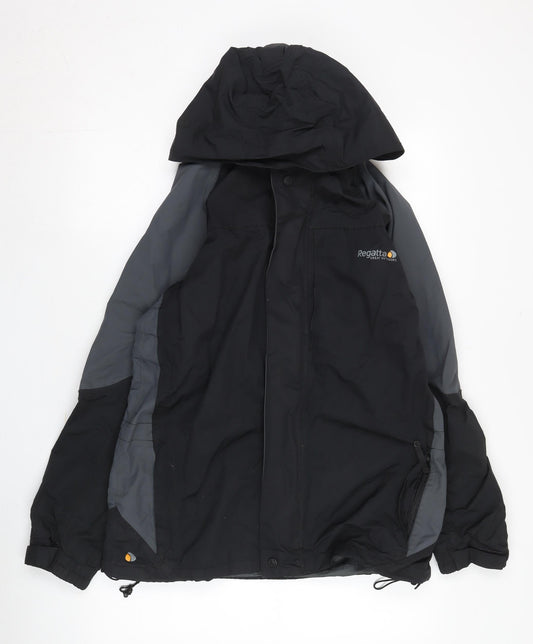 Mens UK Size S Regatta Black Parka Coat