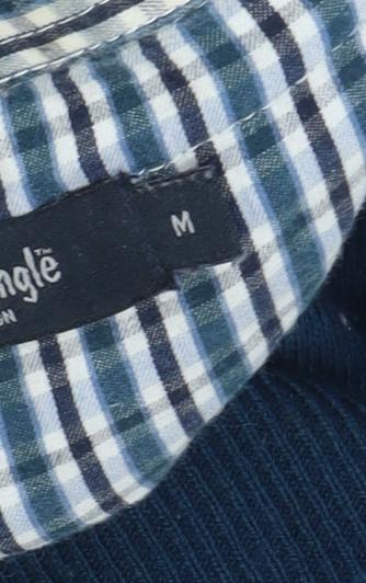 James Pringle Men's Blue Medium Cotton Pullover Jumper