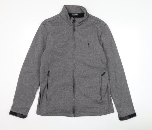 Unisex Adults UK Size L GOLFINO Grey Windbreaker Coat