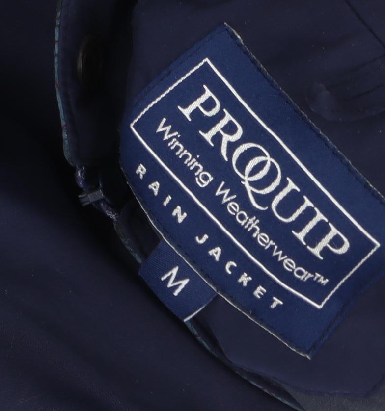 Mens UK Size M Proquip Blue Rain Coat