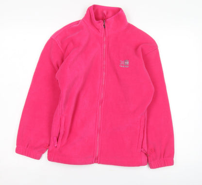 Karrimor Girls Pink Fleece Jacket 13 Years