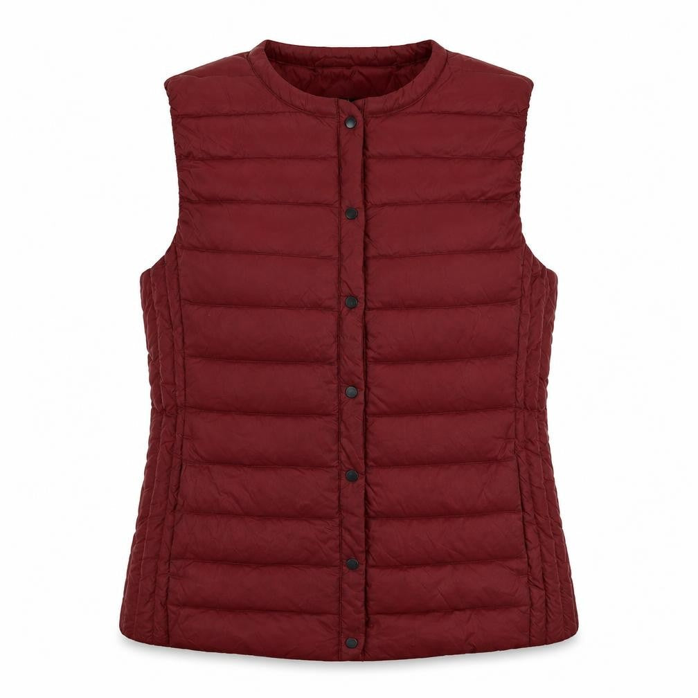 Womens UK Size 8 Mango Red Puffer Jacket