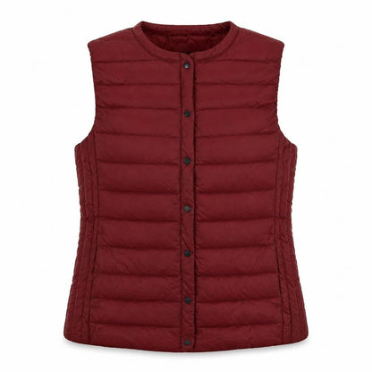 Womens UK Size 8 Mango Red Puffer Jacket