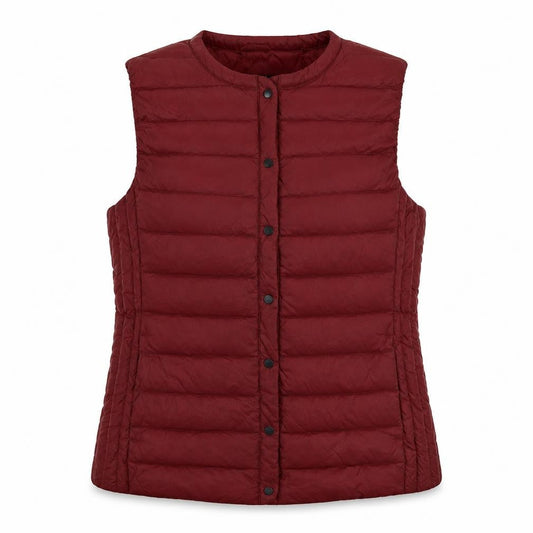 Womens UK Size 8 Mango Red Puffer Jacket