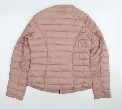 Womens UK Size M Pimkie Pink Puffer Jacket