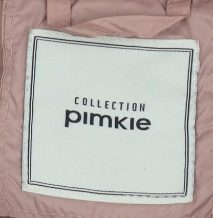 Womens UK Size M Pimkie Pink Puffer Jacket