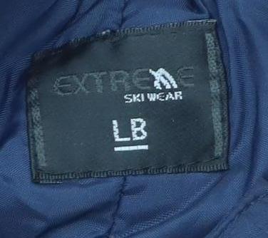 Extreme Skiwear Boys Blue L Snow Pants for Winter Skiing