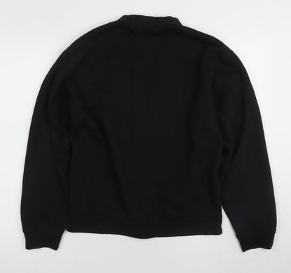 Miss Chief Women's Black V-Neck Cardigan - Medium