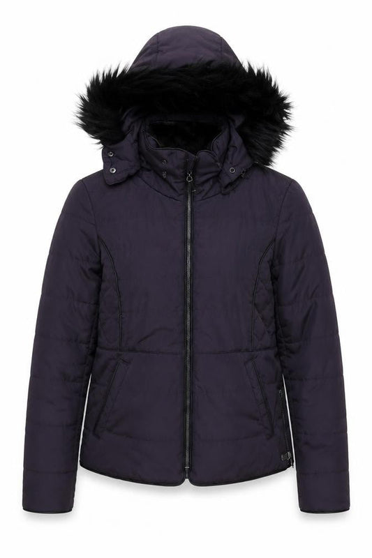 Womens UK Size 10 RJR John Rocha Purple Puffer Jacket