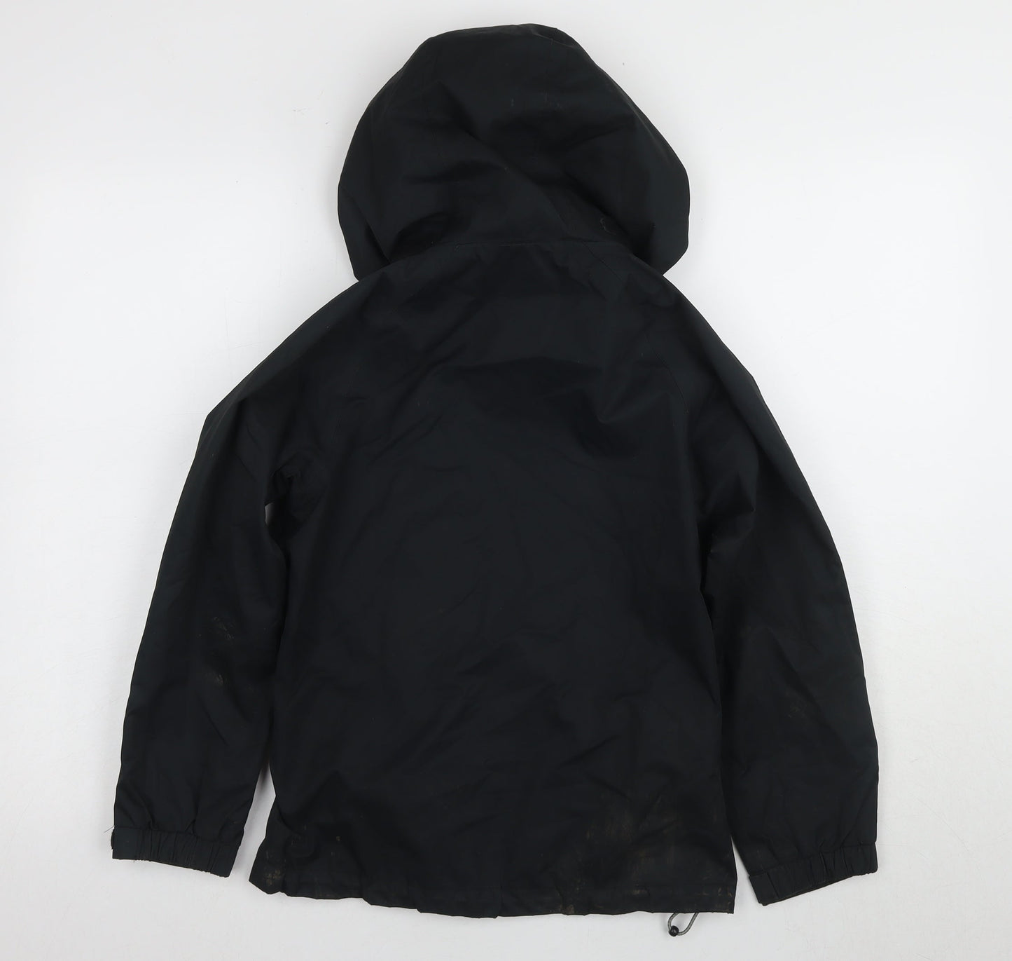 Hi Gear Boys Black Parka Jacket 9-10 Years Hooded Waterproof