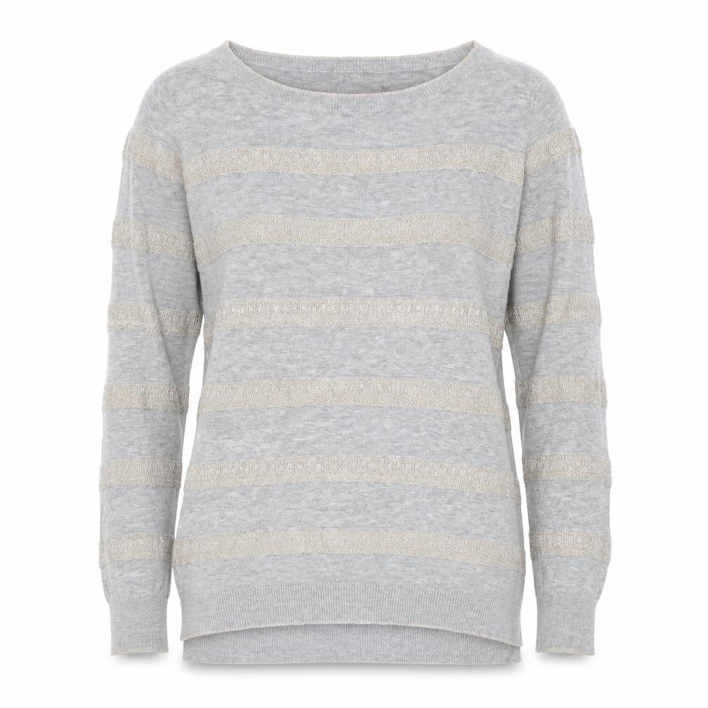 Womens UK Size M Oasis Grey Pullover Jumper