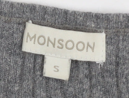 Monsoon Grey Jumper Dress Women’s Small