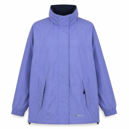 Outdoorscene Women's Purple Waterproof Jacket Size 12-14