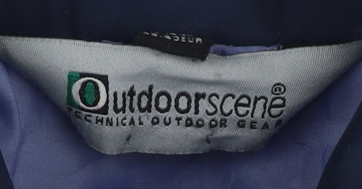 Outdoorscene Women's Purple Waterproof Jacket Size 12-14