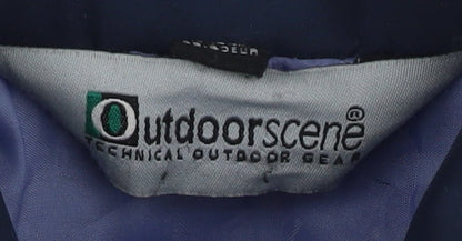 Outdoorscene Women's Purple Waterproof Jacket Size 12-14