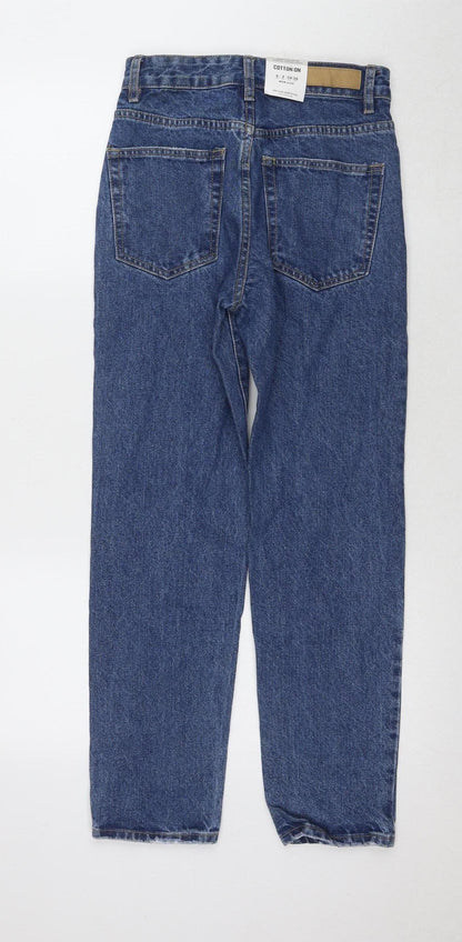 Cotton On Women's Blue Mom Jeans Size 8 New