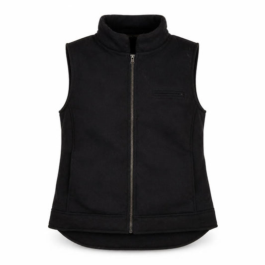 Pied A Terre Women's Black Waistcoat UK 10 Full Zip