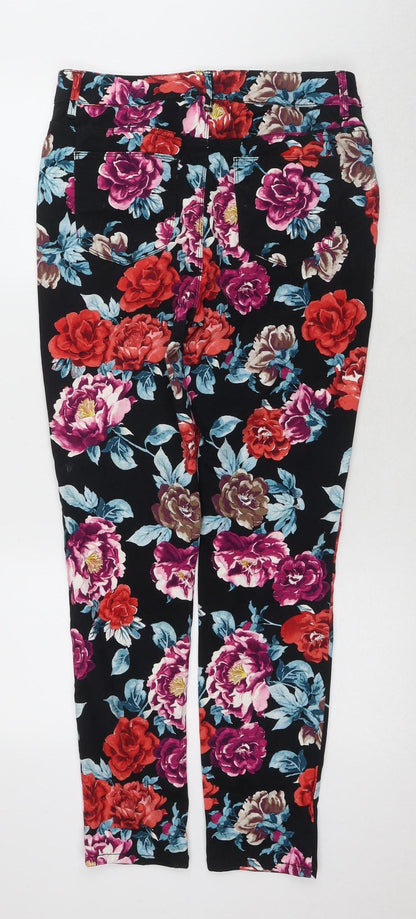 Chico's Women's Multicoloured Floral Jeggings Size 10